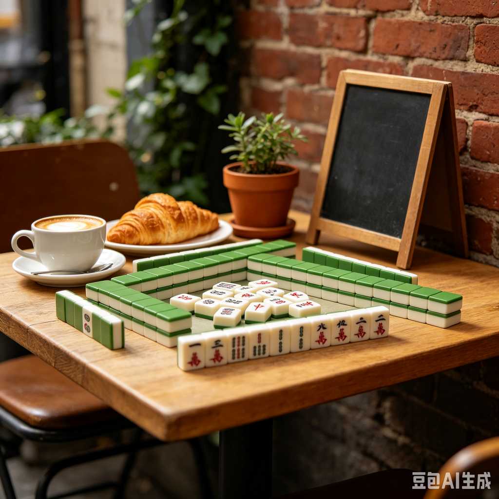 large print mahjong set
