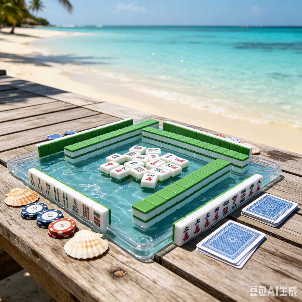 unique text mahjong tiles design